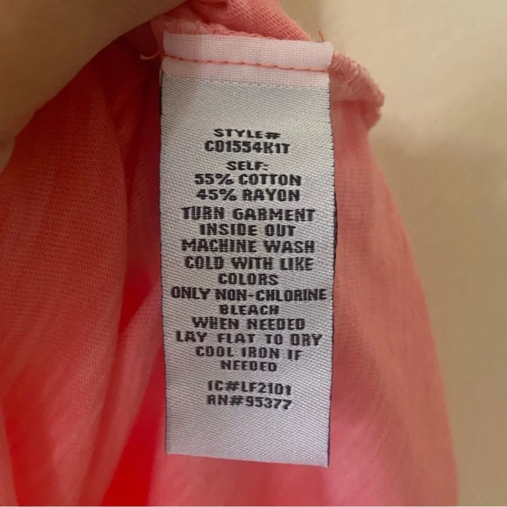 Sanctuary Ombré Tie-Dye Crew Neck Mini Shift T-Shirt Dress w/ Sleeve Detail - Picture 7 of 8